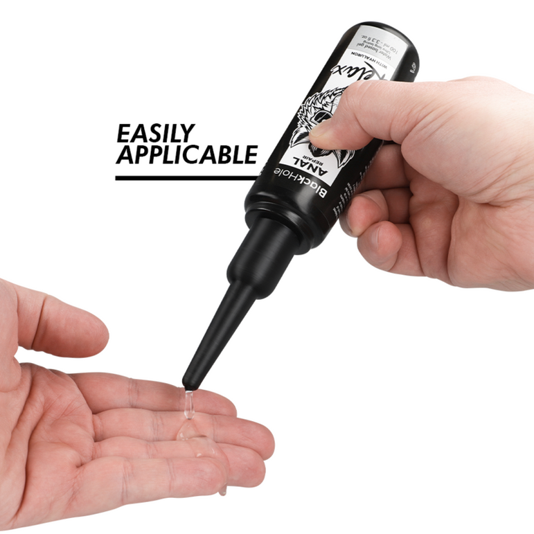 BLACK HOLE - APPLICATEUR DE LUBRIFIANT ANAL TAILLE L 100 ML