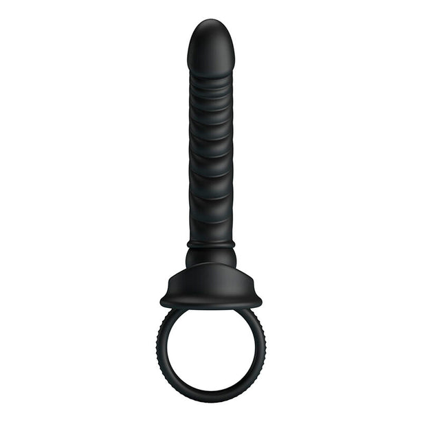PRETTY LOVE - VIBRATEUR ANAL MERRITT AVEC ANNEAU ET VIBRATION NOIR