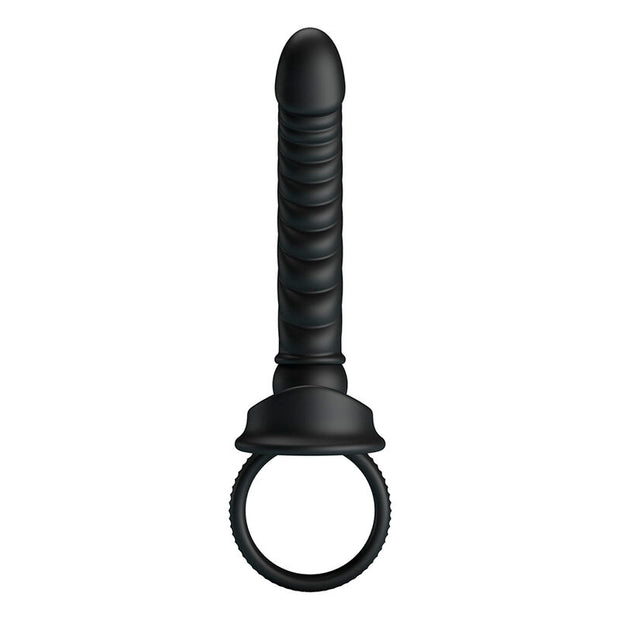 PRETTY LOVE - VIBRATEUR ANAL MERRITT AVEC ANNEAU ET VIBRATION NOIR