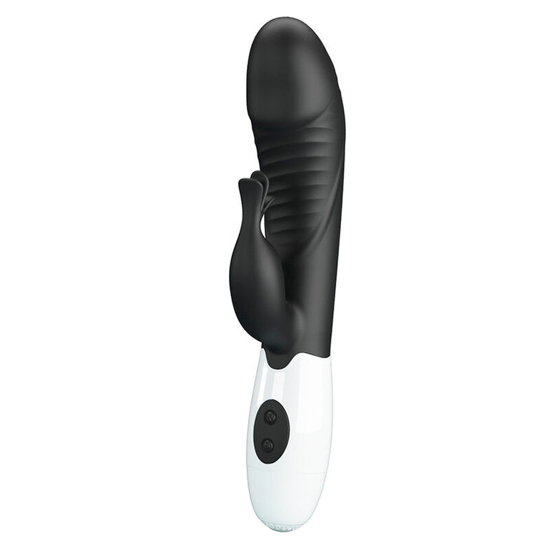 PRETTY LOVE - ROGUE MUSE VIBRATEUR LAPIN 30 FONCTIONS NOIR