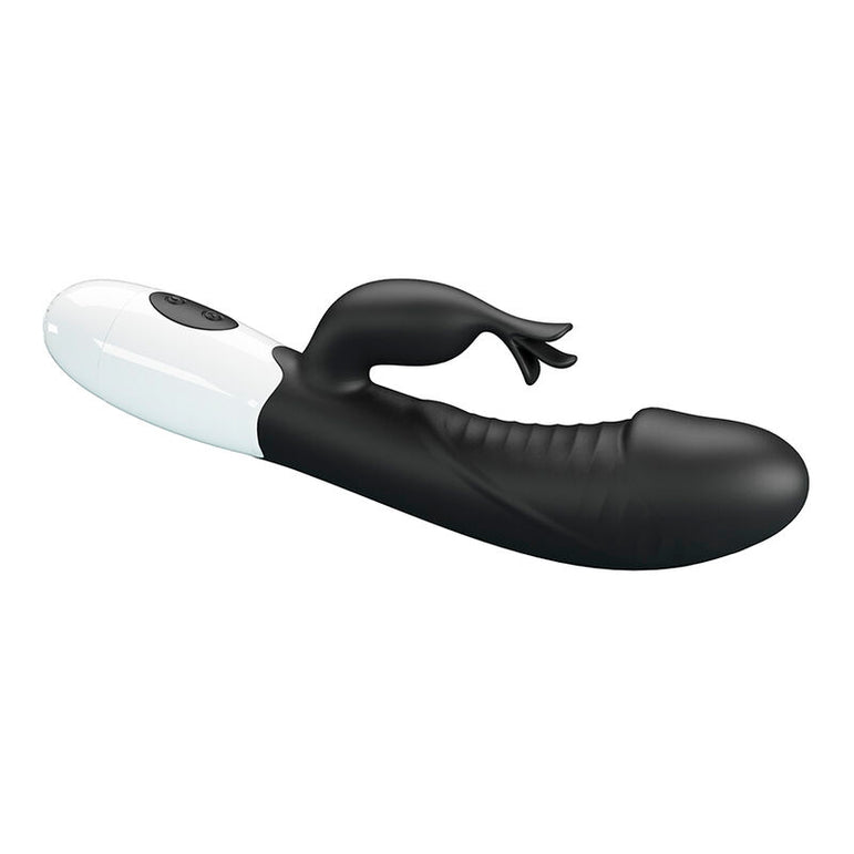 PRETTY LOVE - ROGUE MUSE VIBRATEUR LAPIN 30 FONCTIONS NOIR