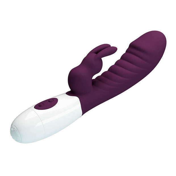 PRETTY LOVE - VIBRATEUR LAPIN NAUGHTY BUNNY 30 FONCTIONS VIOLET