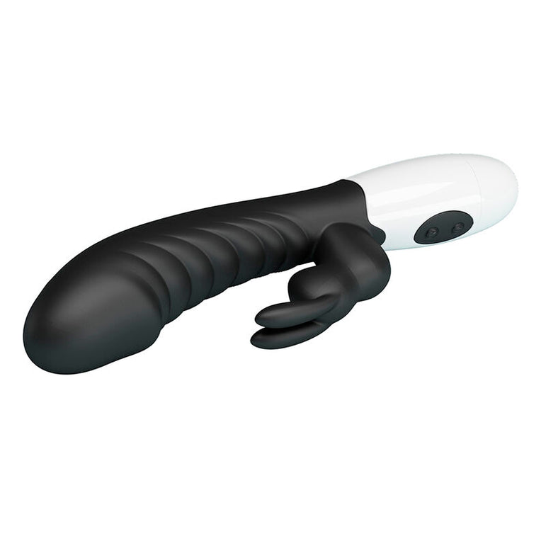 PRETTY LOVE - VIBRATEUR LAPIN NAUGHTY BUNNY 30 FONCTIONS NOIR