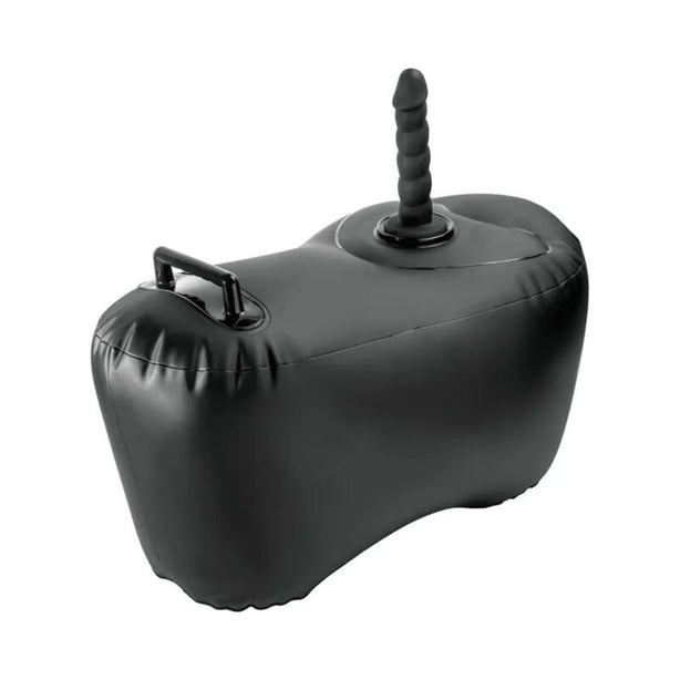 FETISH FANTASY SERIES - BODY DOCK SIÈGE GONFLABLE AVEC GODEMICHET 69,2 CM NOIR
