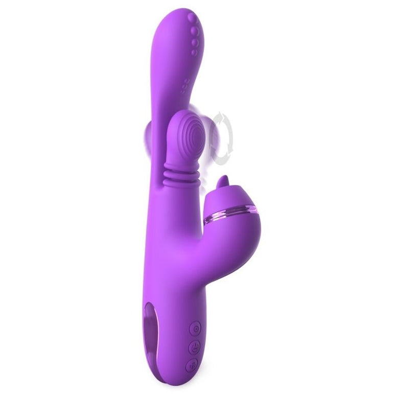 FANTASY FOR HER - VIBRATEUR LAPIN INTIMOTION PULSE PRO VIBE VIOLET