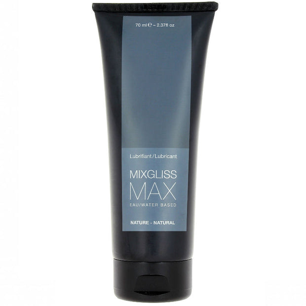 MIXGLISS - LUBRIFIANT ANAL NATUREL BASE D'EAU MAX 70 ML