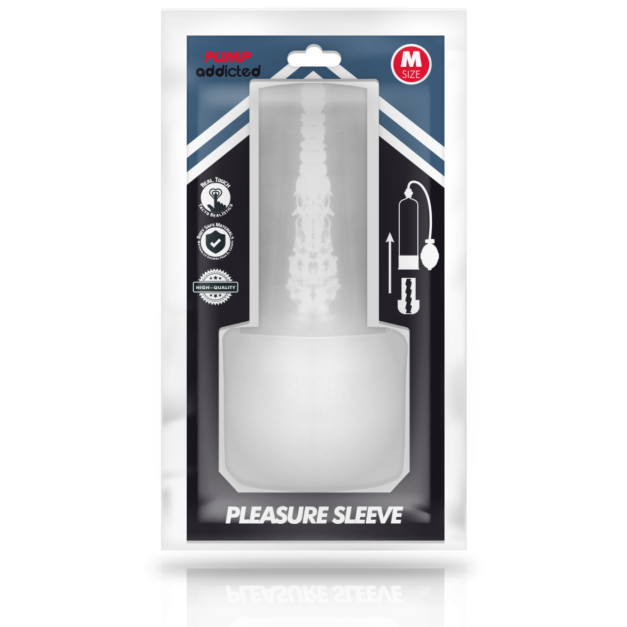 PUMP ADDICTED - MANCHON DE PLAISIR MASTUBEUR TAILLE M