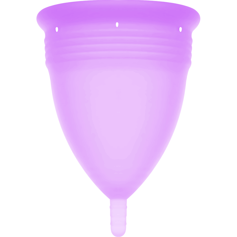 STERCUP - COUPE MENSTRUELLE EN SILICONE FDA LILAS - TAILLE L