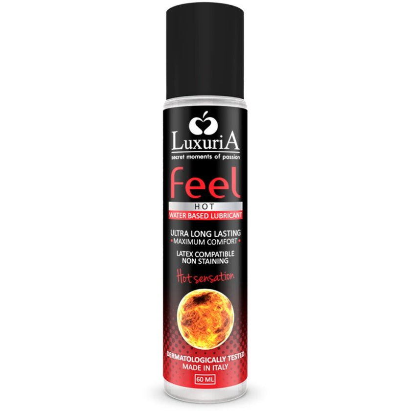 INTIMATELINE - LUXURIA LUBRIFIANT BASE D'EAU FEEL HOT SENSATION 60 ML
