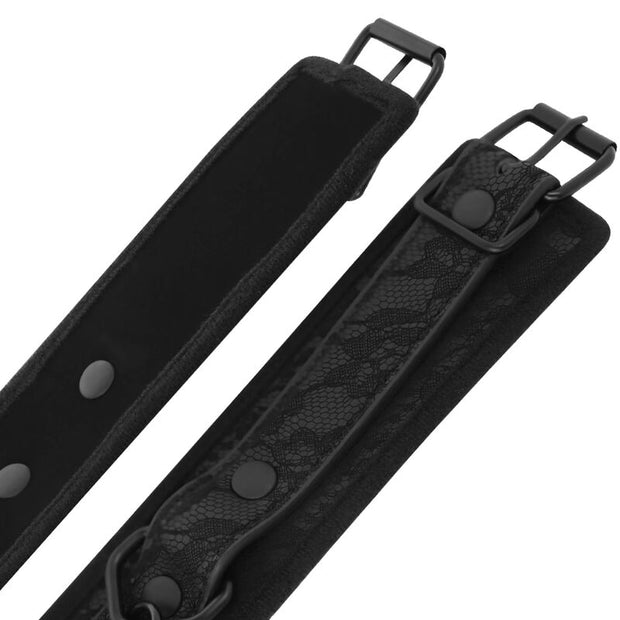 DARKNESS - MENOTTES BDSM LUXE NOIRES (NOT FOR SALE)