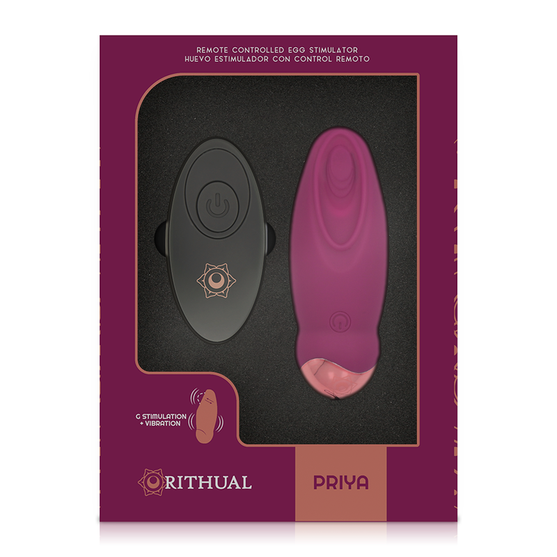 Priya par Rithual – Œuf Vibrant & Stimulateur Point G Télécommandé